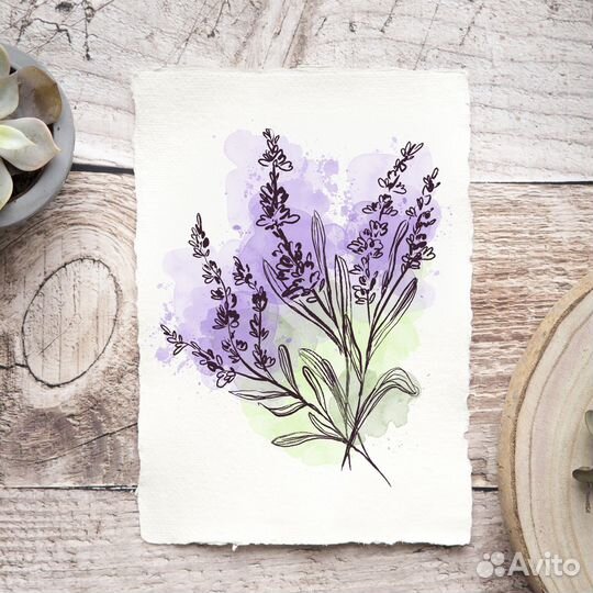 Цифровой портрет иллюстрация