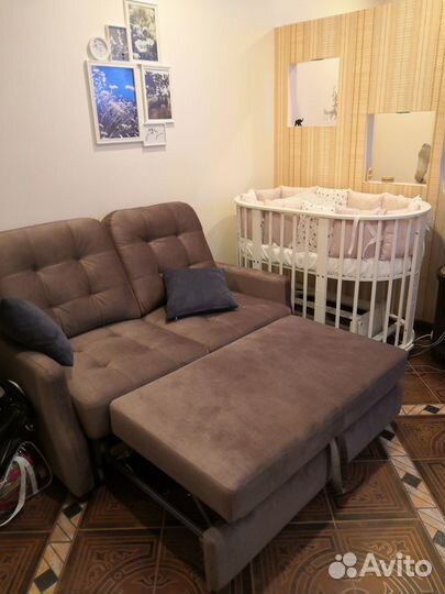 Детская овальная кроватка 10в1