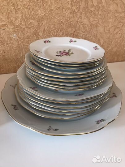 Сервиз Мейсенский букет Bohemia