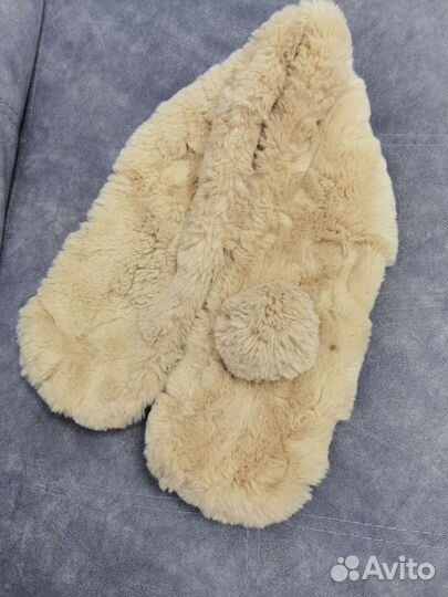 Zara kids Меховой воротник zara