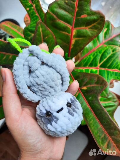 Ленивец брелок игрушка ручной работы