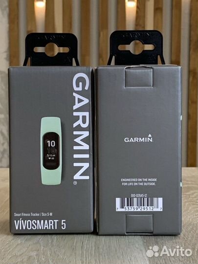 Garmin Vivosmart 5 activity, зеленый, размер SM