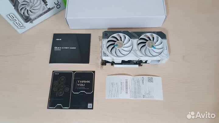 Asus GeForce RTX 4060 Dual White OC Edition