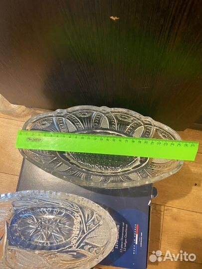 Лодочки хрустальные - вазочки