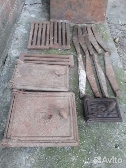 Плита чугунная для печи СССР