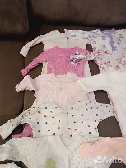 Детская одежда для девочек пакетом 62-64