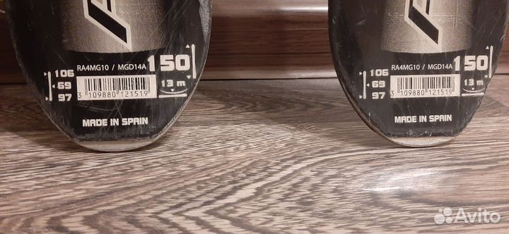 Лыжи горные rossignol 150