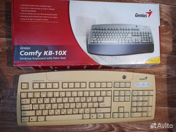 Клавиатура компьютерная Genius comfy kb-10x