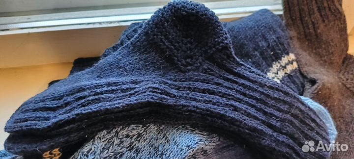 Носки вязаные ручной работы мужские, женские