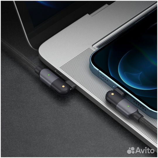 Кабель USB2.0-Type C 1.2m черный Deppa #380147