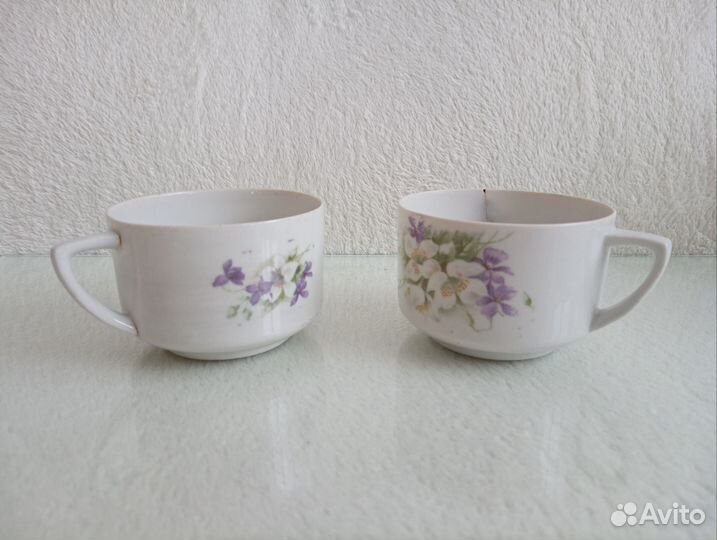 Чашки чайные винтаж