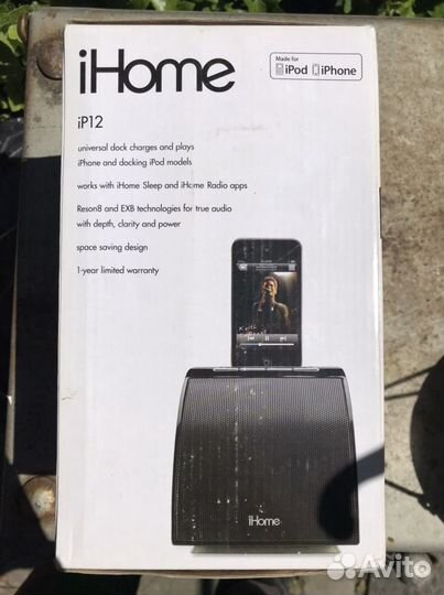 Колонка iHome iP12
