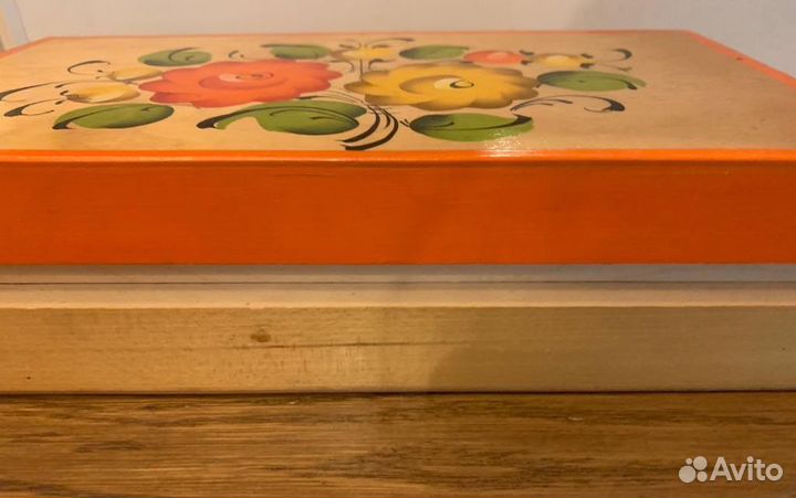 Шкатулка деревянная СССР