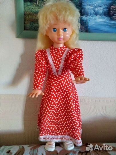 Кукла Нина, клоун и большой пупс СССР