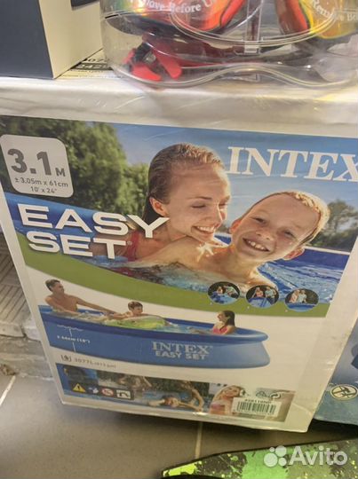 Надувные бассейны разных размеров