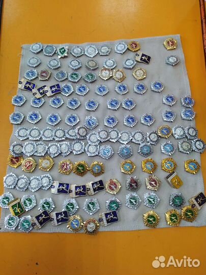 Значки СССР спорт