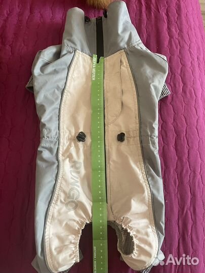 Комбинезон для маленькой собаки (дождевик)