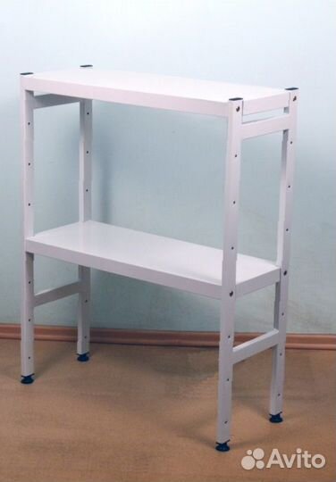 Этажерка для рассады 1,2х0,3х1,0 м, белая