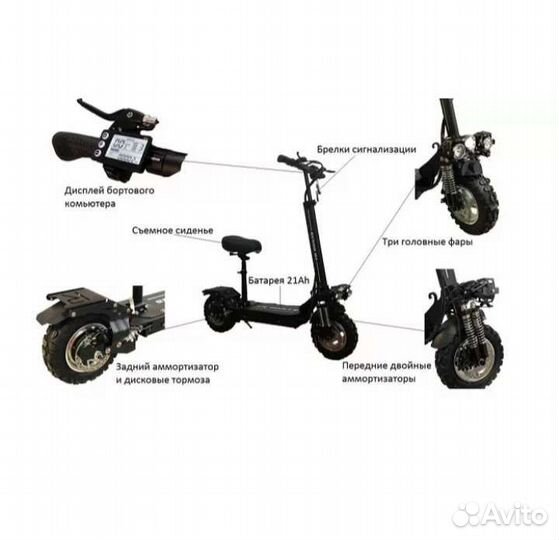 Электросамокат kugoo m5