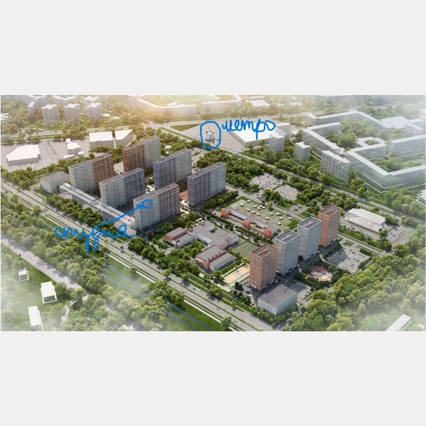 Квартира-студия, 25,5 м², 21/23 эт.