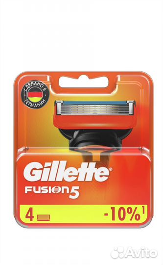 Сменные кассеты gillette fusion