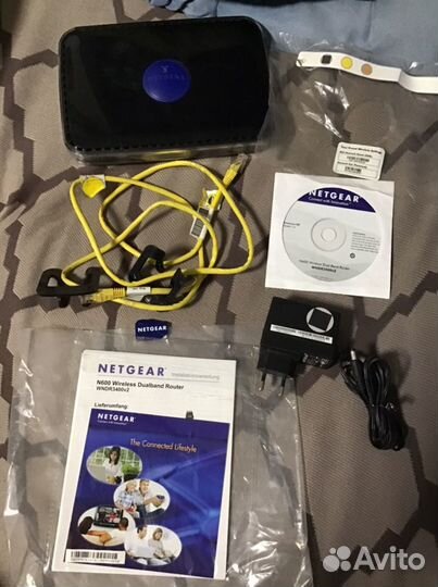 Роутер Netgear N600-wndr3400v2