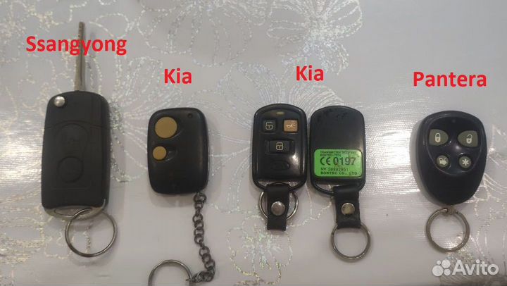 Брелок сигнализации Kia Hyundai Ssangyong
