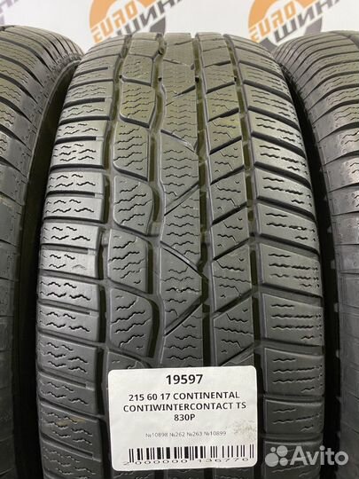 Continental ContiWinterContact TS 830 P 215/60 R17