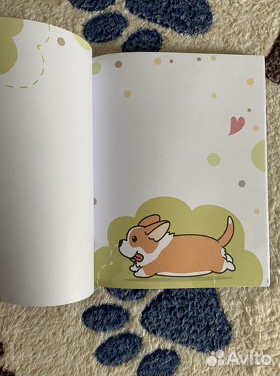 Блокнот Корги, Записная книжка 80 листов