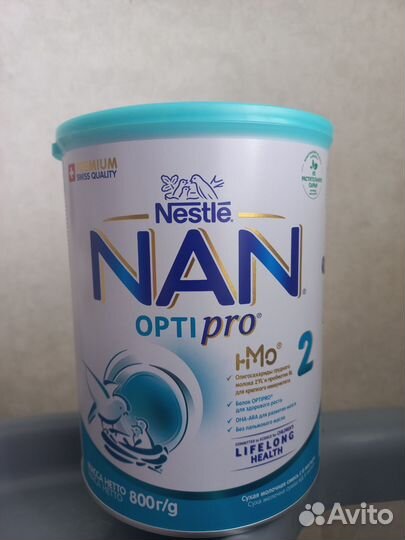 Детская молочная смесь NAN optipro 2