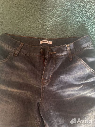 Джинсы теплые