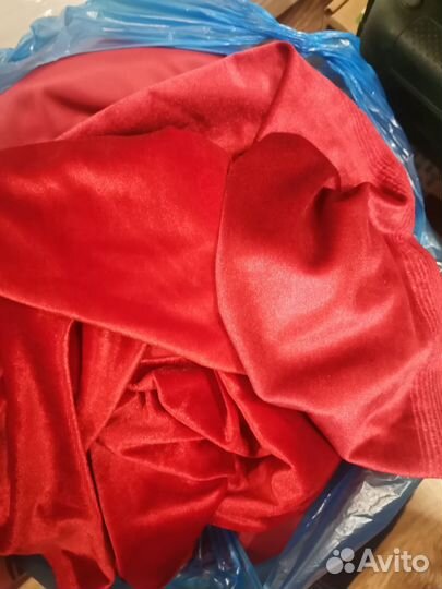 Бархат стрейч ткань