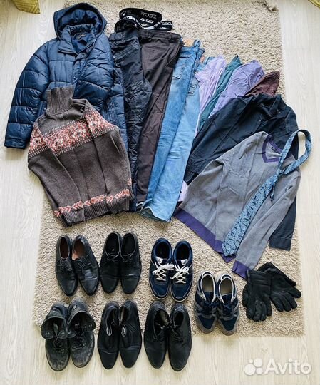 Вещи и обувь на мужчину