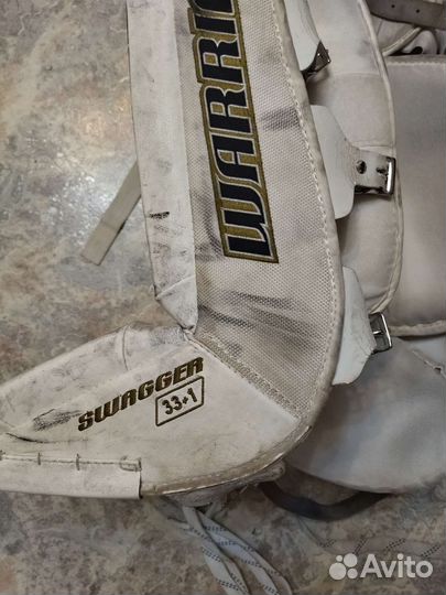 Вратарские щитки warrior 33+1