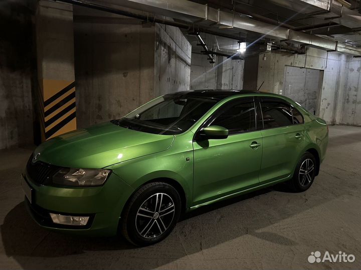 Skoda Rapid 1.6 AT, 2017, 110 900 км