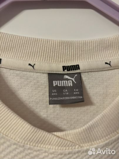 Свитшот укороченный Puma