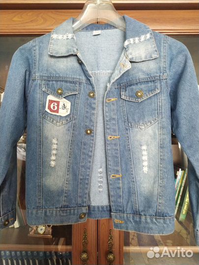 Джинсовый пиджак