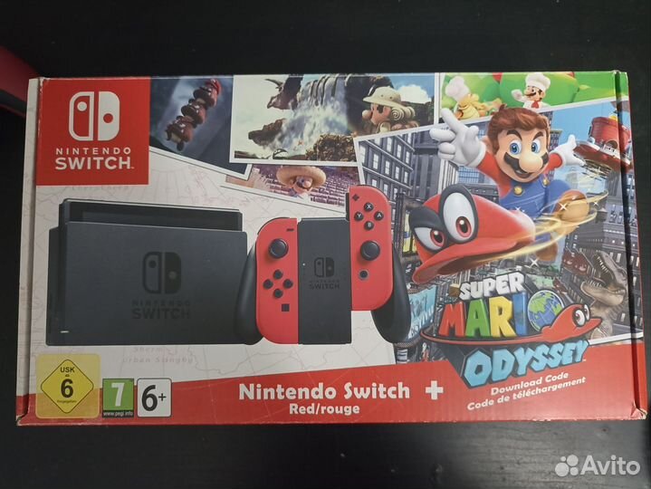 Nintendo Switch rev 1 прошитая