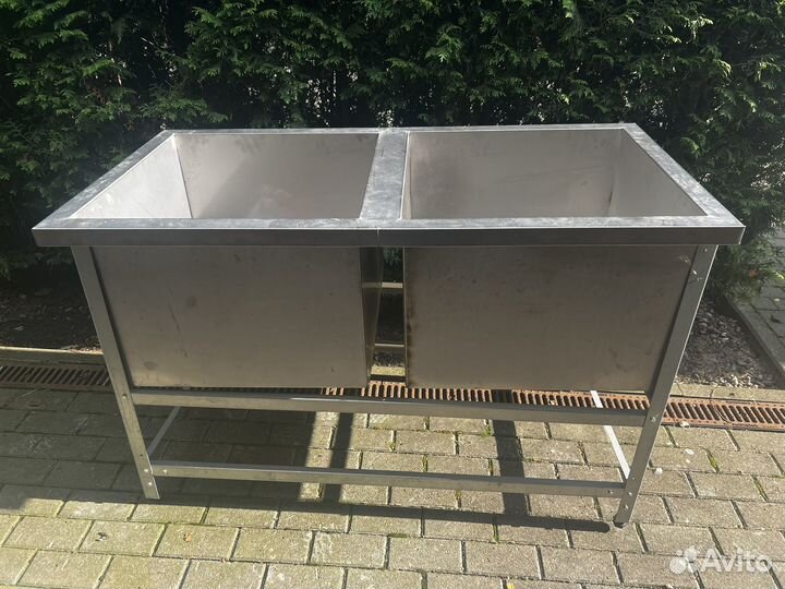 Мойка двойная из неражевающей стали