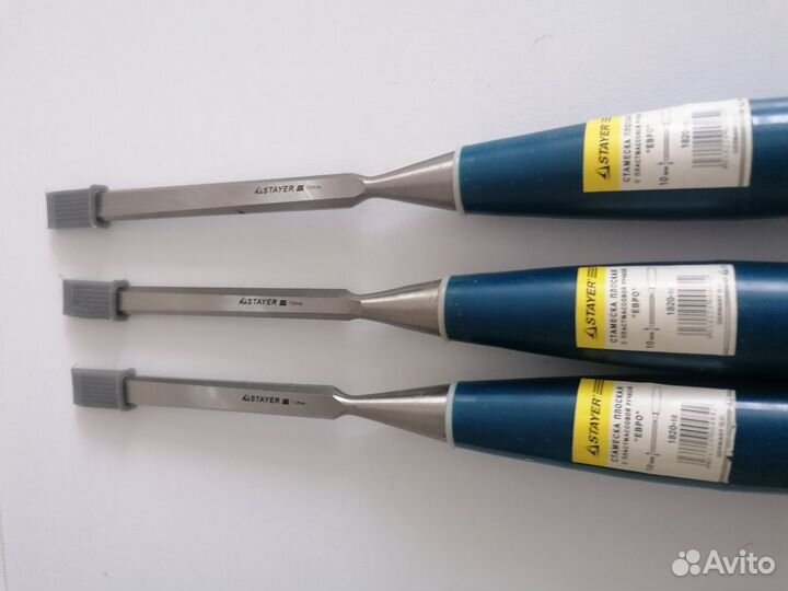 Новые стамески плоские