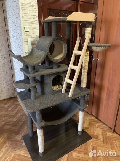 Новый игровой комплекс для кошек