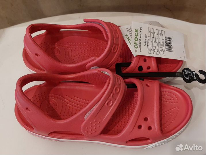 Сандали Crocs j3 для девочки новые оригинал