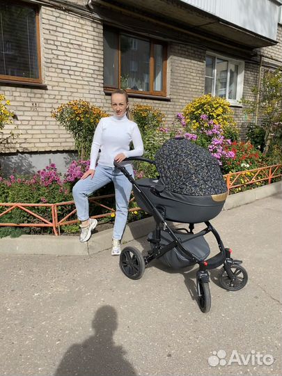 Коляска 2в1 camarelo