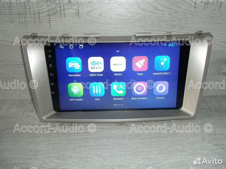 Магнитола Toyota Camry 40 Android
