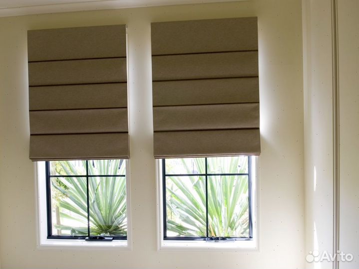 Римские шторы с установкой 