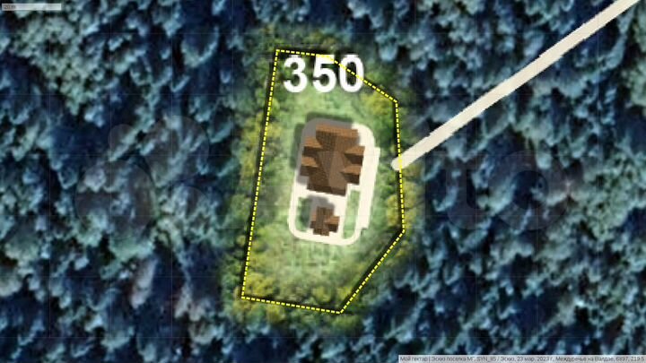 Участок 35,1 сот. (СНТ, ДНП)