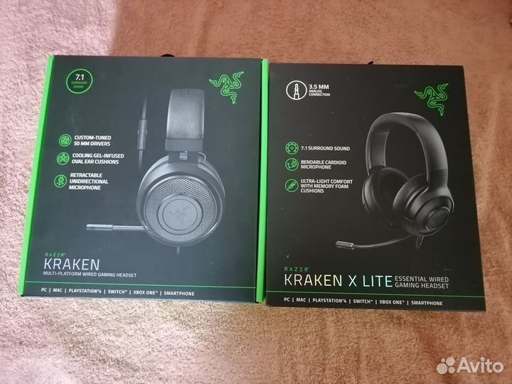 Игровые наушники с микрофоном