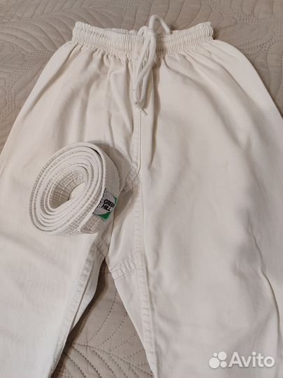 Кимоно для каратэ, дзюдо детское 130