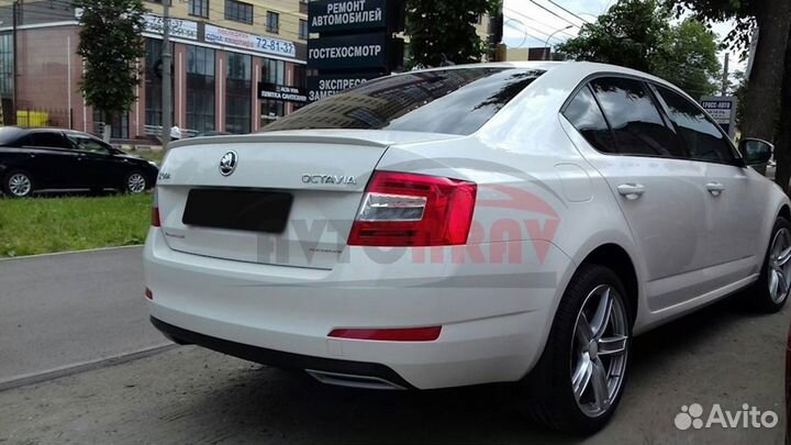 Лип-Спойлер Sport для Skoda Octavia 3 (А7)