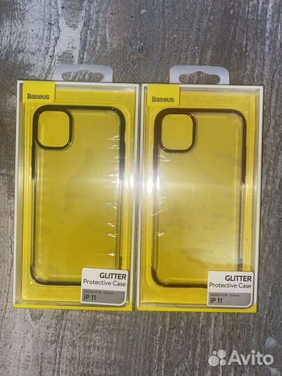 Новый чехол на iPhone 11 (синий)